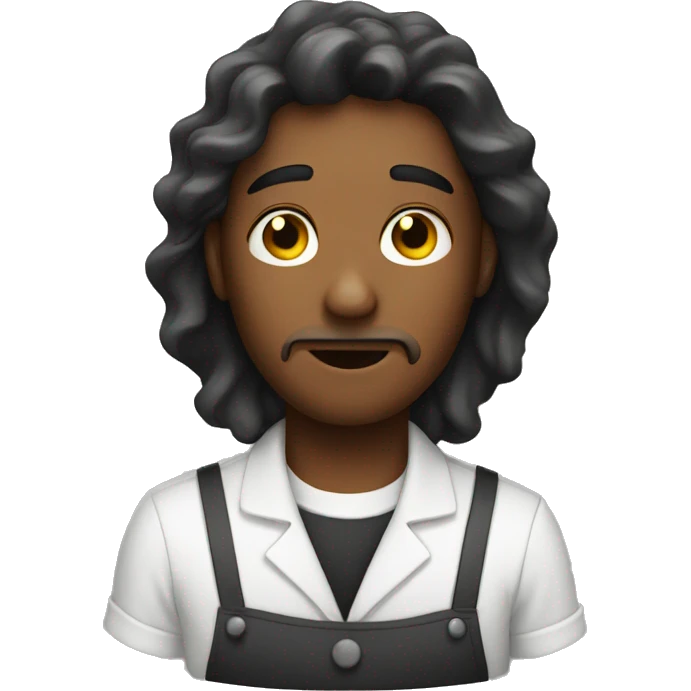 Tired barista emoji
