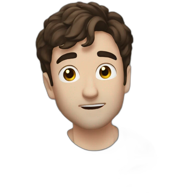 Daniel Radcliff in a cliff emoji