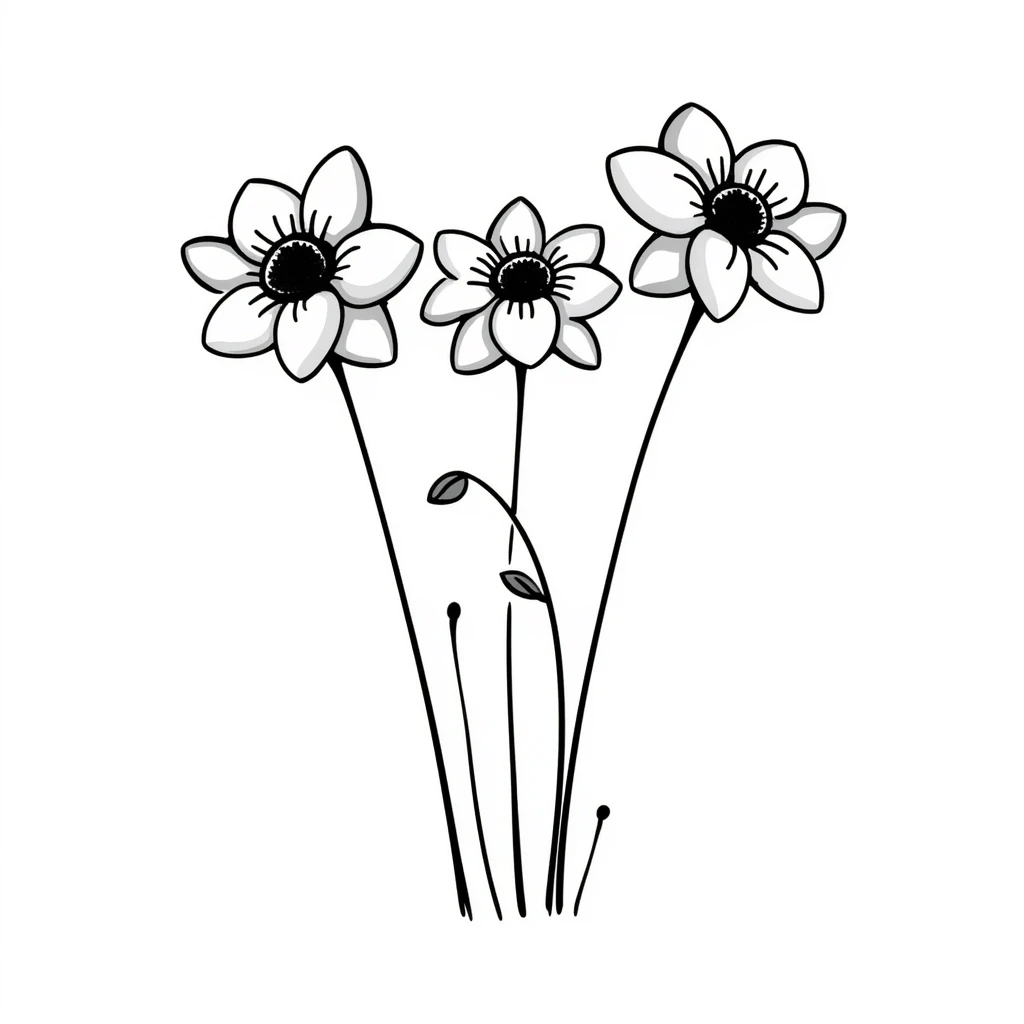 anemone flowers emoji