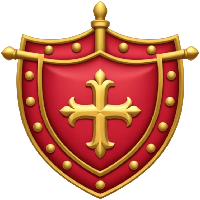 brasão sangrando medieval rosa de sangue vermelha emoji