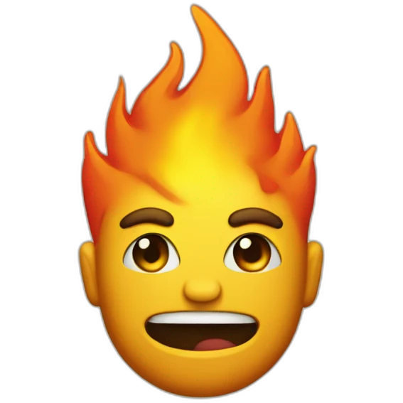 git-on-fire emoji