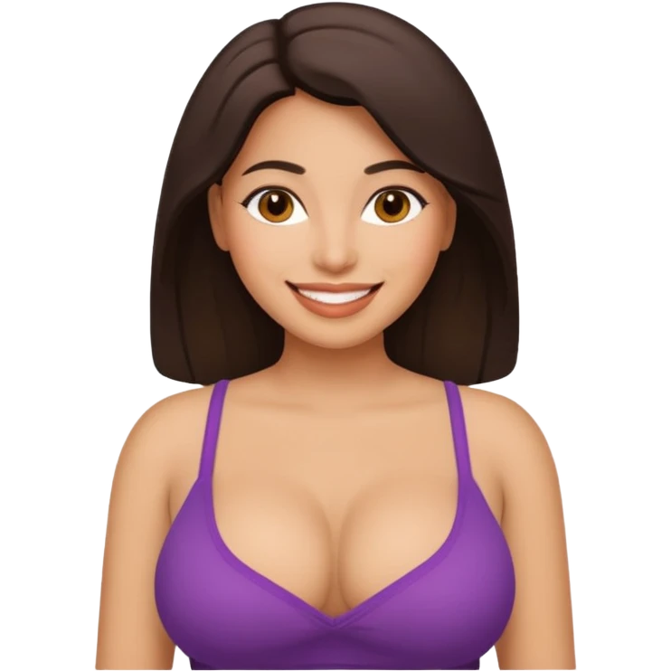 Emoji of big boobs Latina emoji
