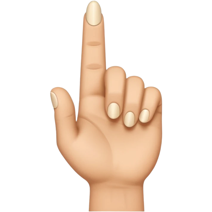 Gun fingers emoji