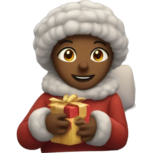 Cozy christmas emoji