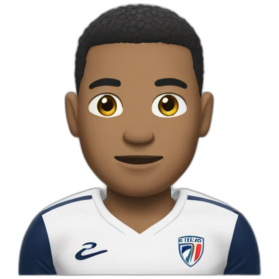 Mbappé au rugby  emoji