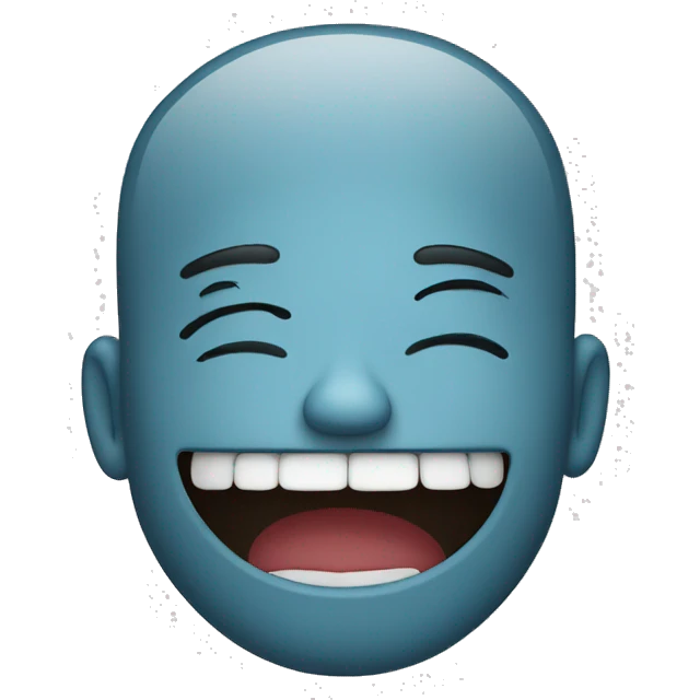 laughing face with face palm emoji
