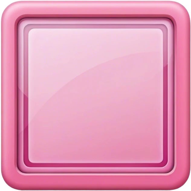 square pink frame emoji