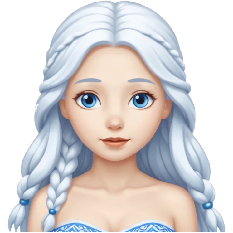 Naked Snow Maiden emoji
