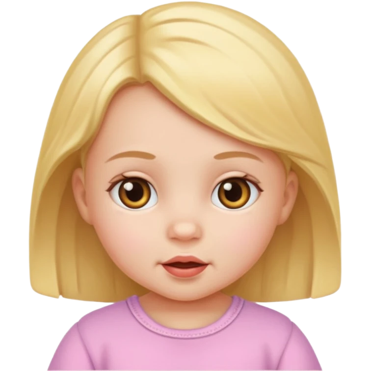 Baby girl emoji