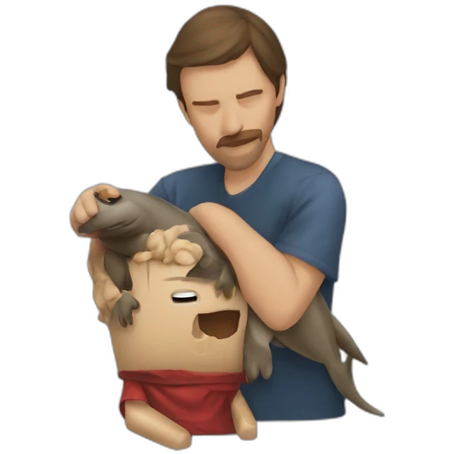Une torture et un dauphin emoji