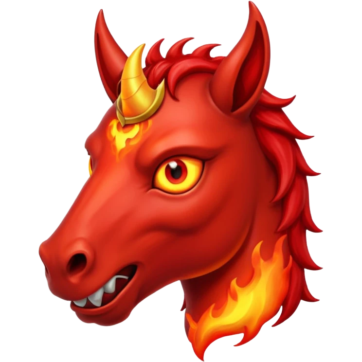 devil horse emoji