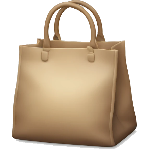 bag with cosmetic emoji