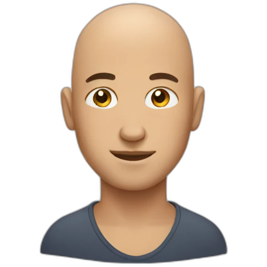 bald guy emoji