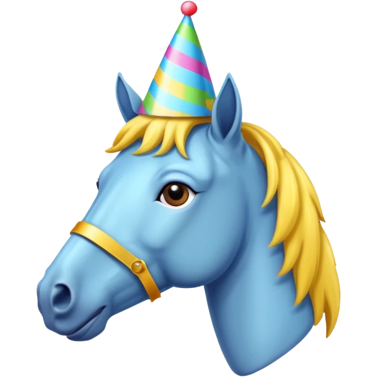 Birthday horse emoji