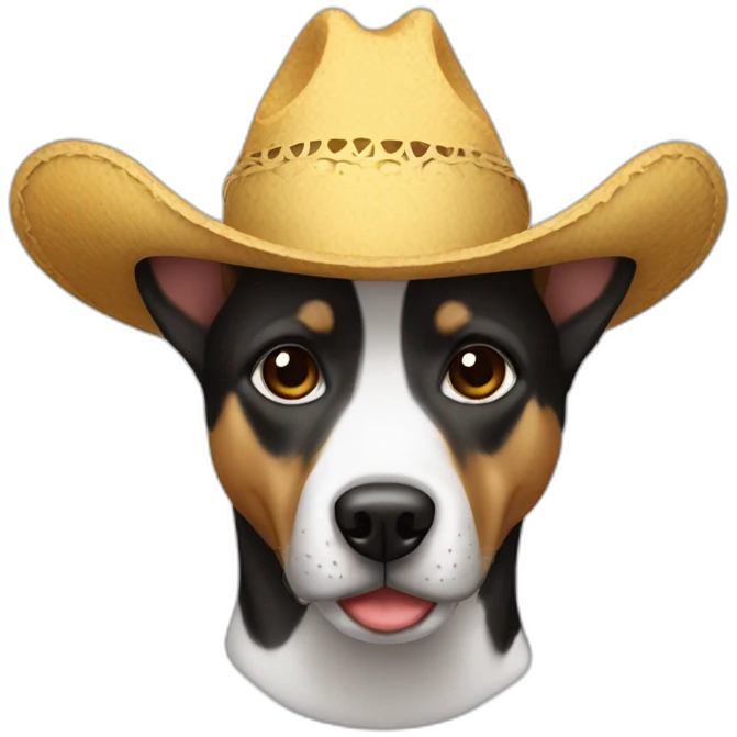 perro con sombrero emoji