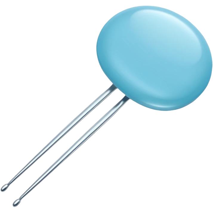 Blue Jade Hairpin – Pale blue ornament pin.


 emoji
