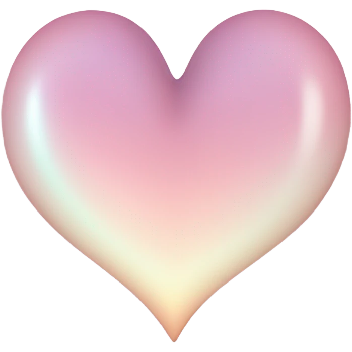 Aesthetic heart emoji