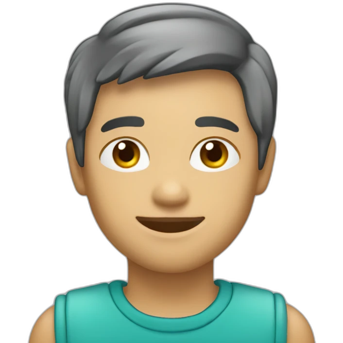 carita alegre con fondo transparente parecida a un emoji emoji