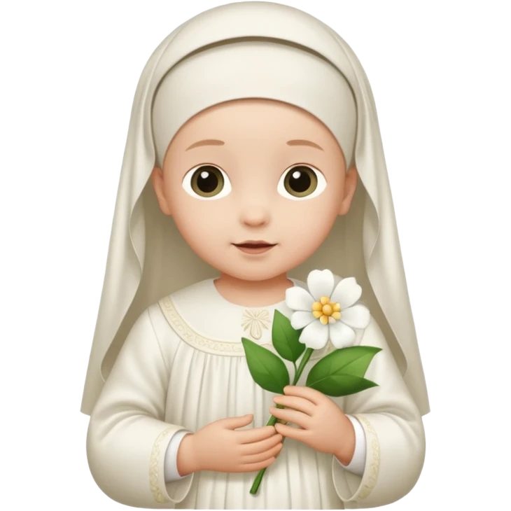 Baby christening emoji