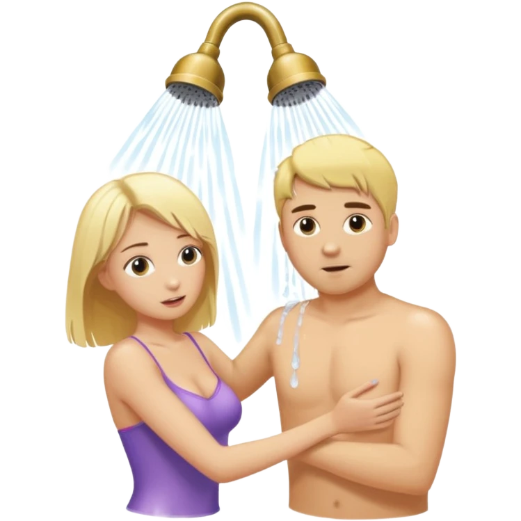 Bdsm male dom forcing female blonde sub to shower emoji