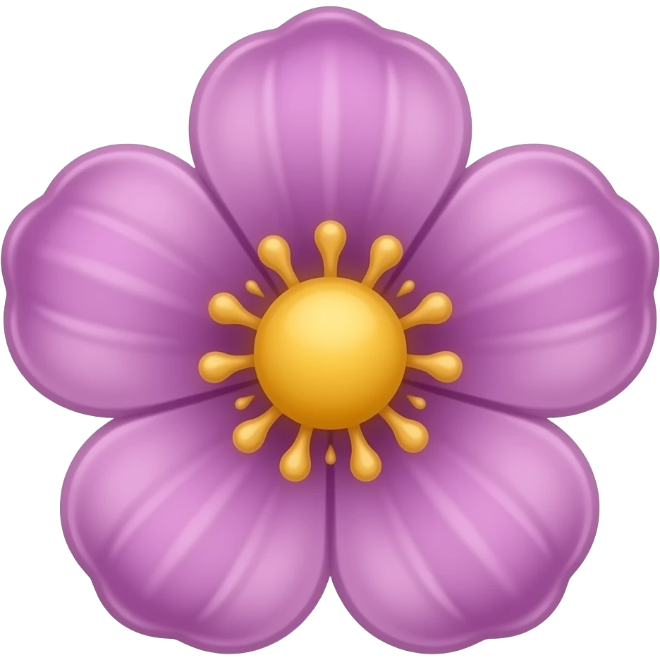 Flor da rapunzel emoji