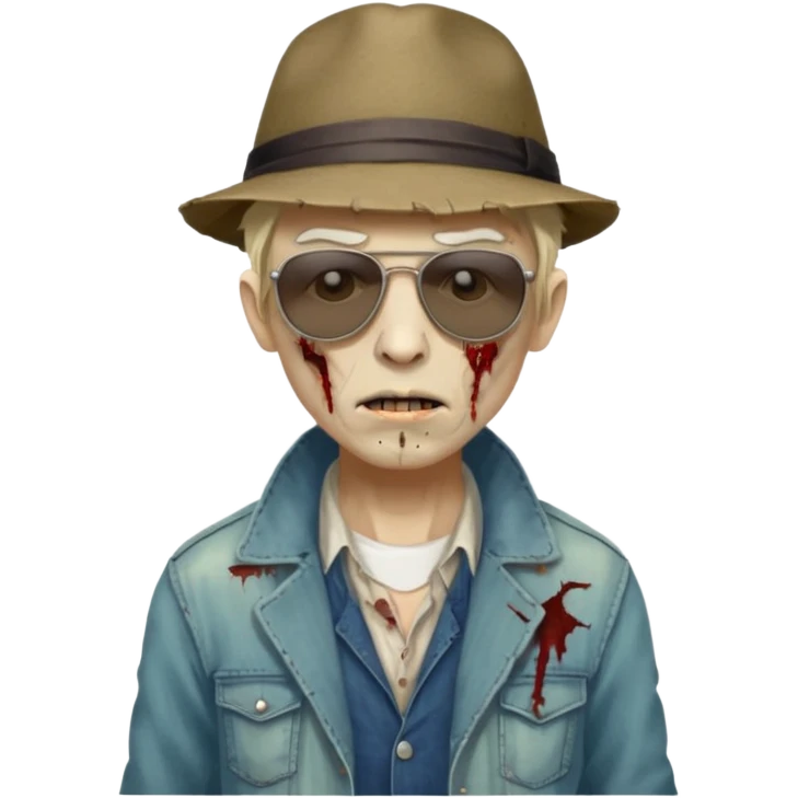 parisian zombie emoji