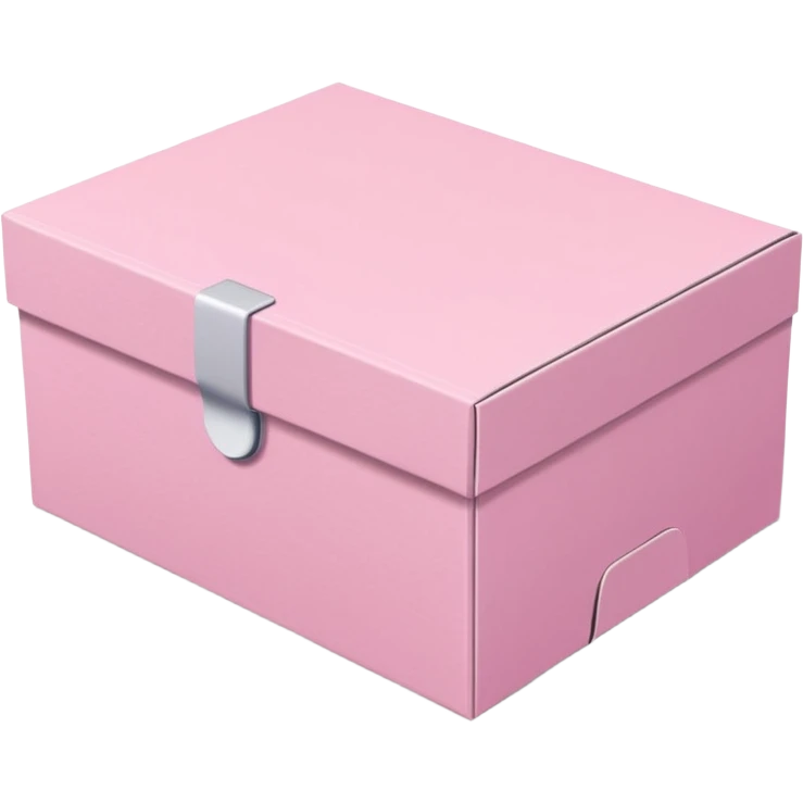 Pink packaging for accessories  emoji