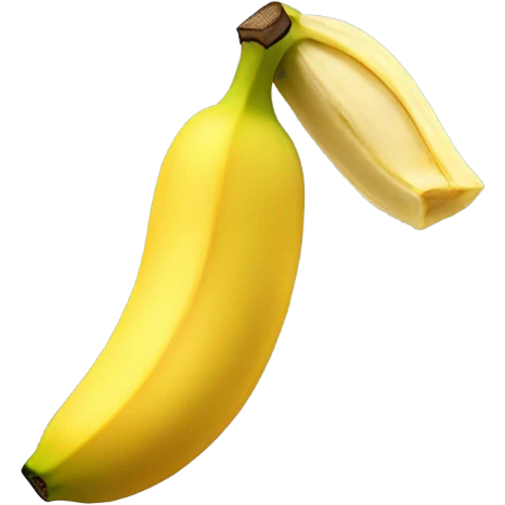 Banana exposing his peel  emoji