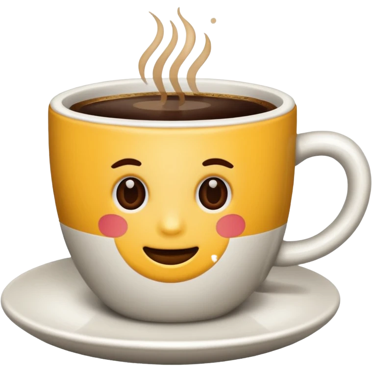 Cup of coffee emoji