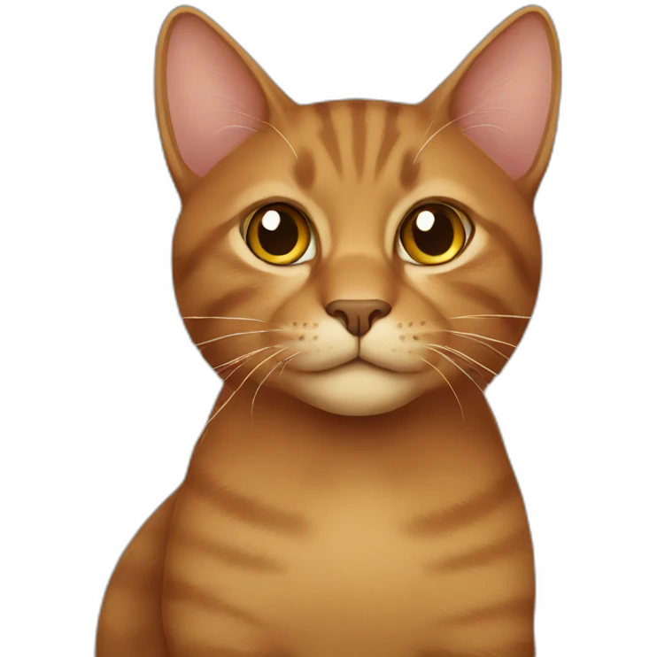 brown cat emoji