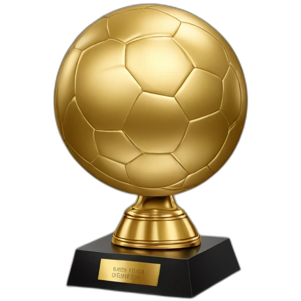 Ballon d’or trophy emoji