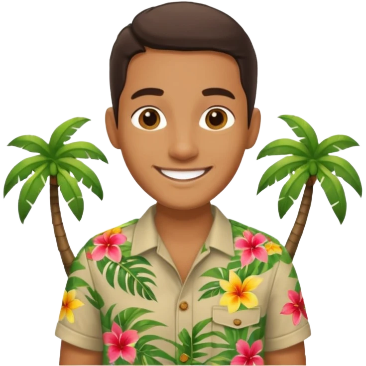 island tour guide-translator emoji