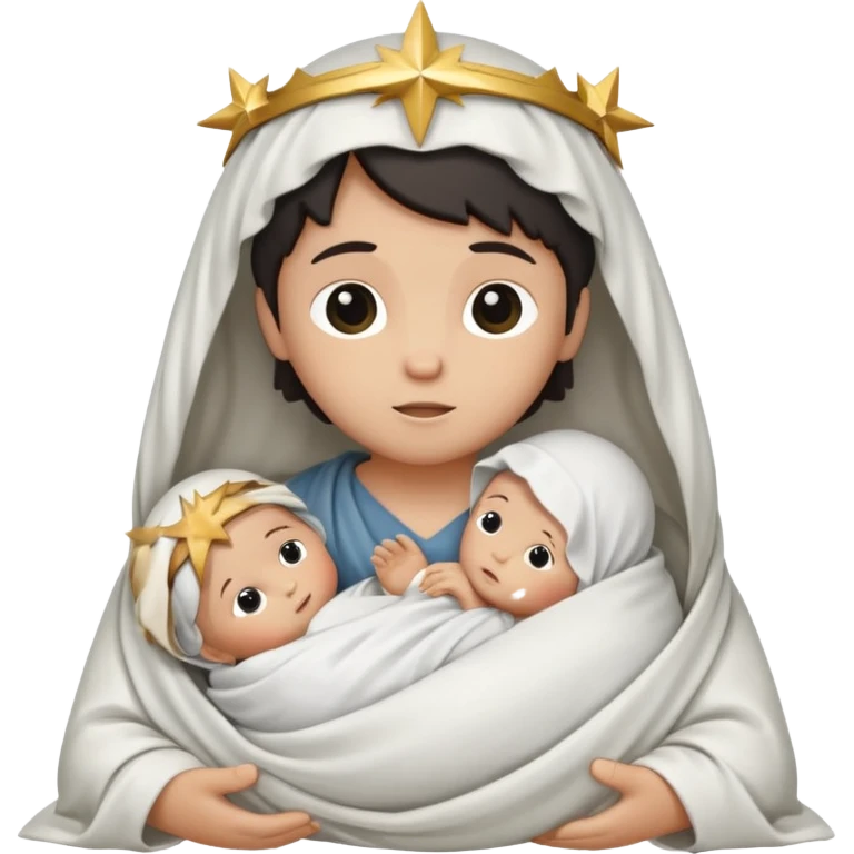 Pessebre Nadal nen jesús emoji