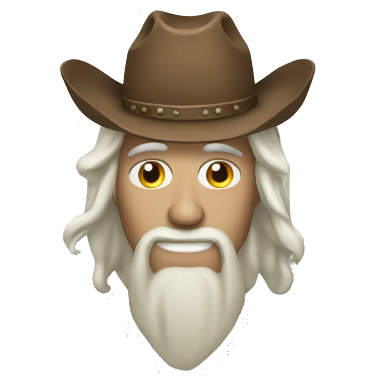 Fog in cowboy hat emoji
