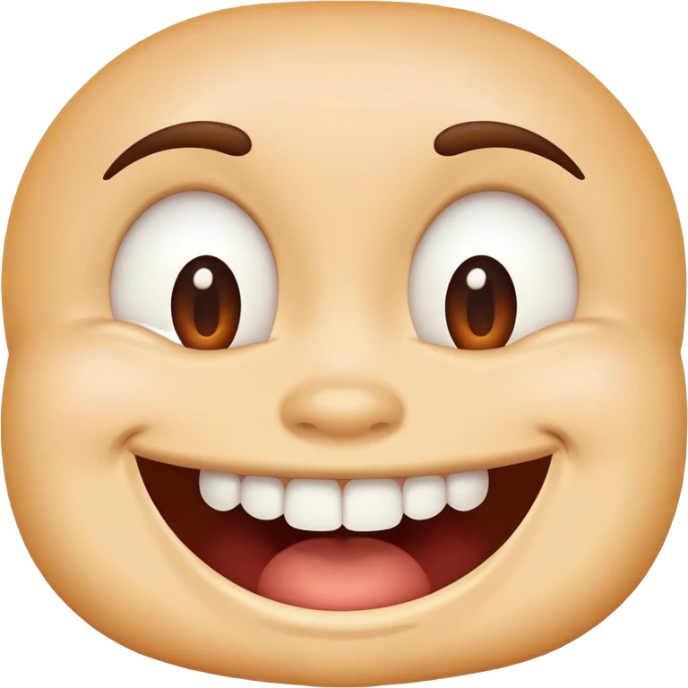 Smiling really really big drool coming out of mouth emoji
