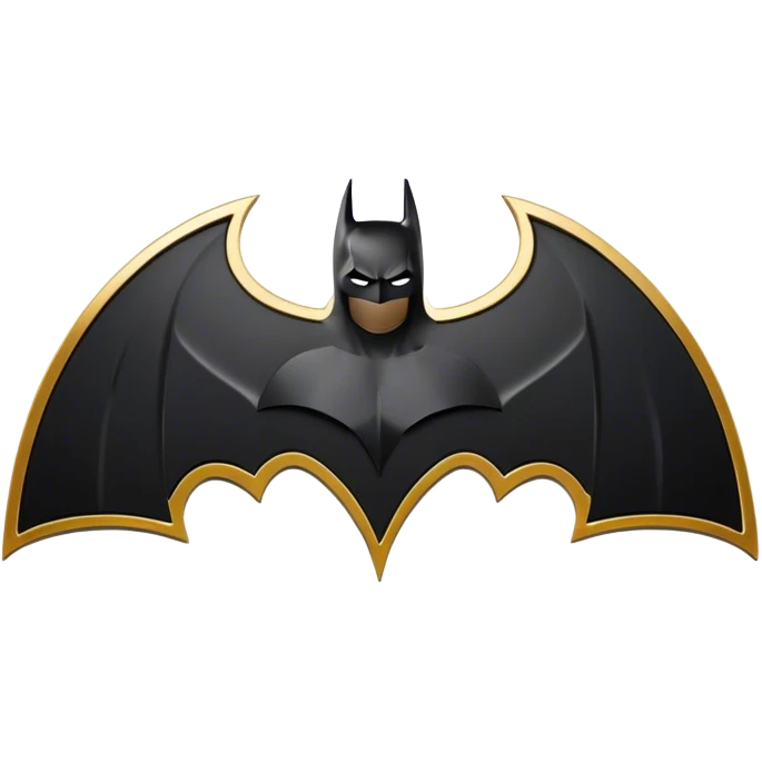 Batman symbol emoji