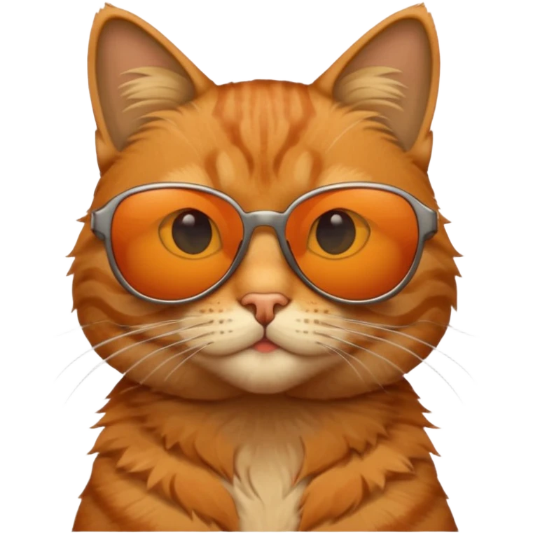 Cat wearing sunglasses emoji