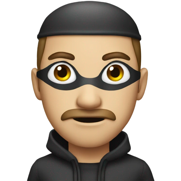 A robber emoji