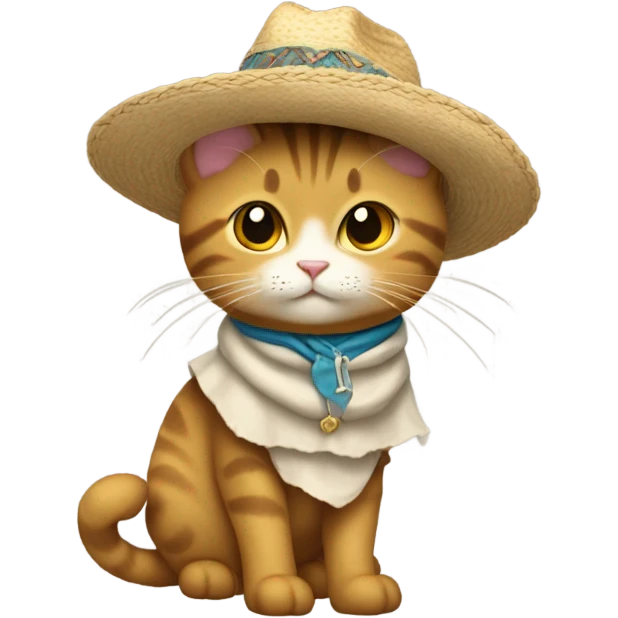 Gato con botas emoji