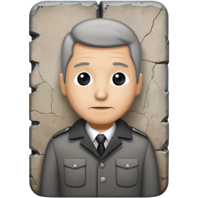 berlin wall long in frontt emoji