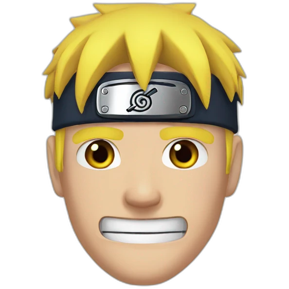 naruto qui tape hitler emoji