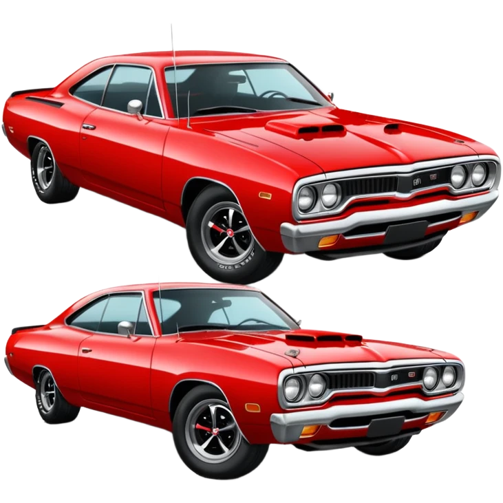 Plymouth GTX perfect view emoji