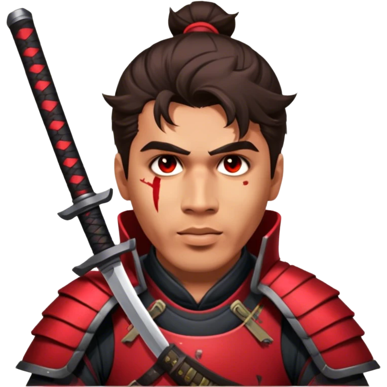 Battle-Ready Samurai emoji