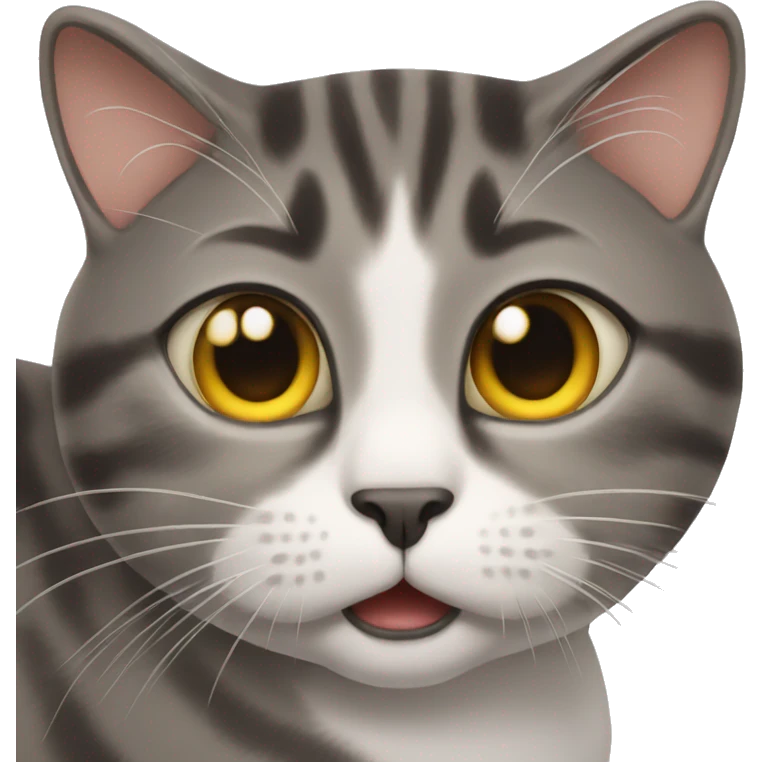 Cat is shocked emoji