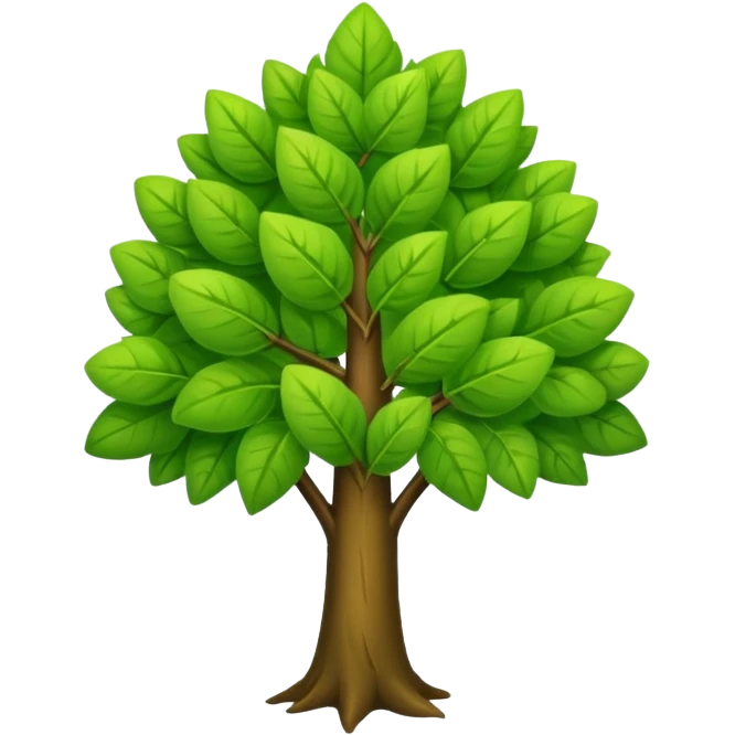 create a dnd style young_tree.png using 48x48 pixels size emoji