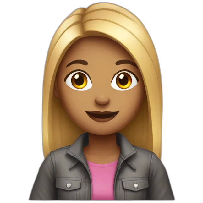 girl who works e-commerce and digital marketing emoji
