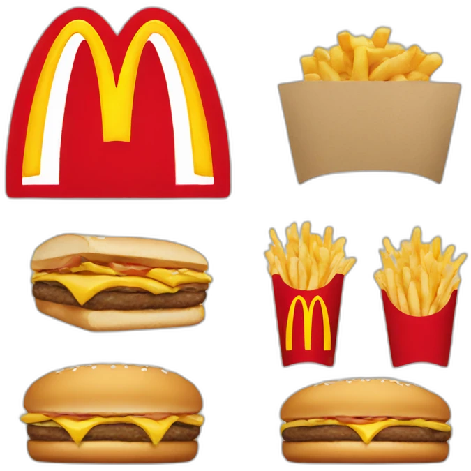 McDonald logo emoji