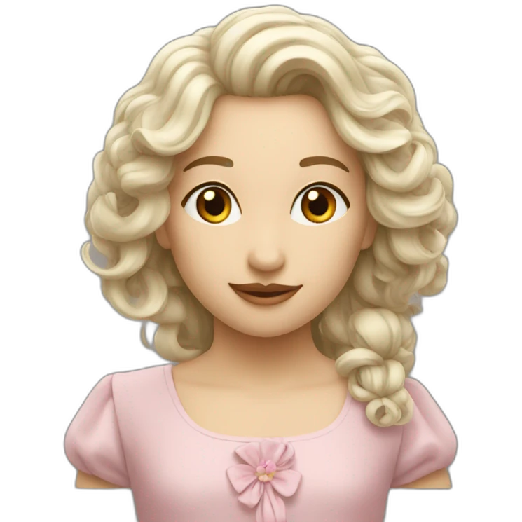 Fleur qui vole  emoji
