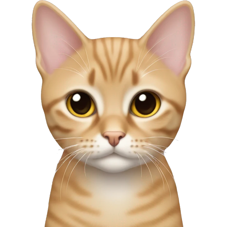 tan british short hair  emoji
