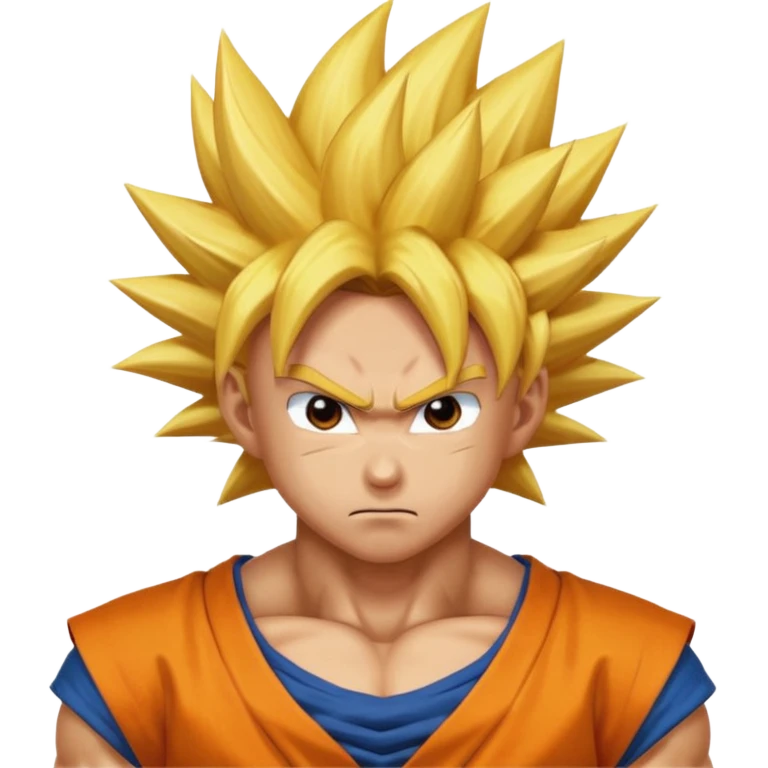 Goku super Sayayín emoji